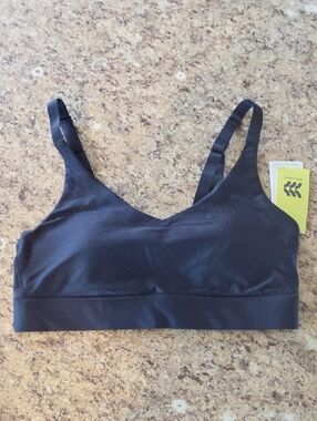 All In Motion Navy Blue Effortless Support Sports Bra Size Small